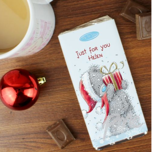 Me To You Christmas Milk Chocolate Bar